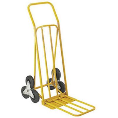 SAFETOOL Diable escalier double pelle, charge 80 kg - Orange_0