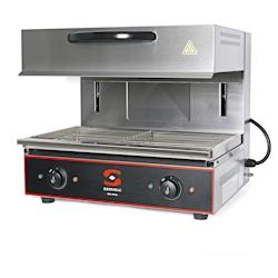 Sammic Salamander SG-652 mobile 4000 W, surface 590x320 mm, hauteur 70-200 mm, 230V 50-60Hz 1~, acier inox, thermostat réglable, plateau amovible - i_0