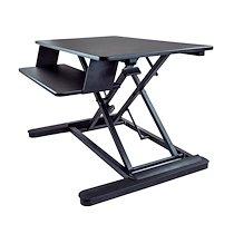 StarTech.Com Convertisseur de Bureau Assis-Debout avec Plateau pour Clavier, Surface 35x21