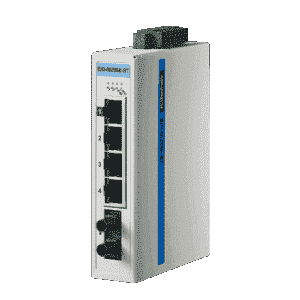 Switch Rail DIN protocole automatisme  4 ports + 1 Fibre MMF - Référence: EKI-5525M-ST-AE_0