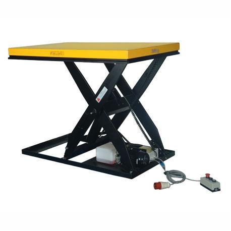 Table élévatrice électrique 1000kg - 380V - levée rapide jusqu'à 1010mm_0