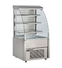 Vitrine réfrigérée professionnelle FDC - Service arrière ou libre-service avec technologie à rideau d'air Foster_0