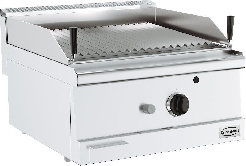 Grill pierre lavique gaz base 600 COMBISTEEL 7178.0075_0