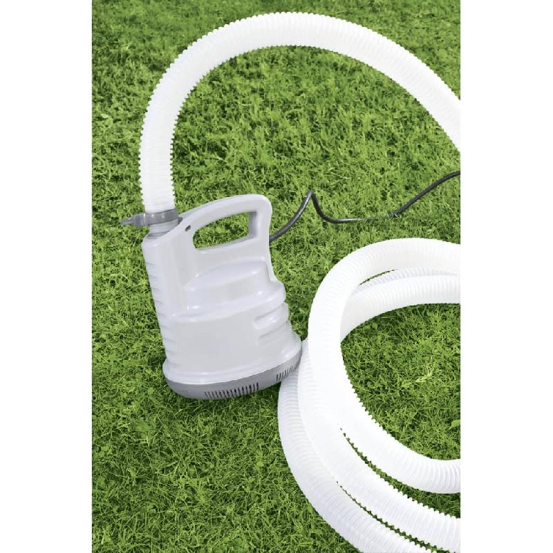 Bestway pompe de vidange de piscine blanc 3202717_0