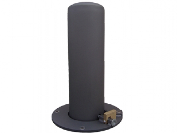 Borne rétractable semi-automatique en acier - Basic 170 SR - Diamètre 170mm, sécurité renforcée pour accès privé ou public, parking_0