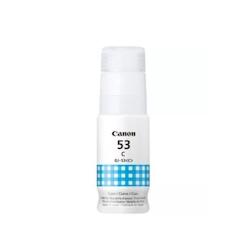 Bouteille d'encre - CANON - GI-53C - Cyan - Compatibilité PIXMA G650 et G550 - (4673C001) Canon - 3666749468883_0