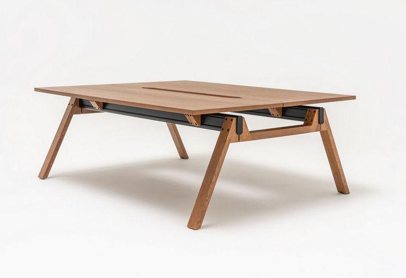 Bureau bench bois/métal  Viga_0