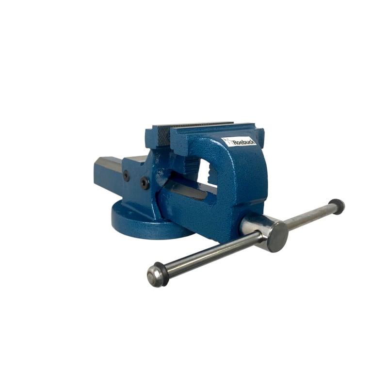 Étau d'établi 150mm - ROEBUCK | 860551 - Acier forgé avec mâchoires pour tubes - Garantie à vie_0