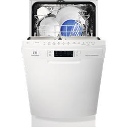 Free standing slimline dishwasher ESF4661ROX - SoftGrip et SoftSpikes - Technologie AirDry - Programme spécial verres 45°C_0