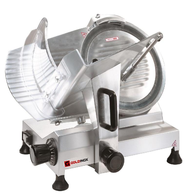 GOLDINOX Trancheuse électrique professionnelle 220mm - inox 3701770824953_0