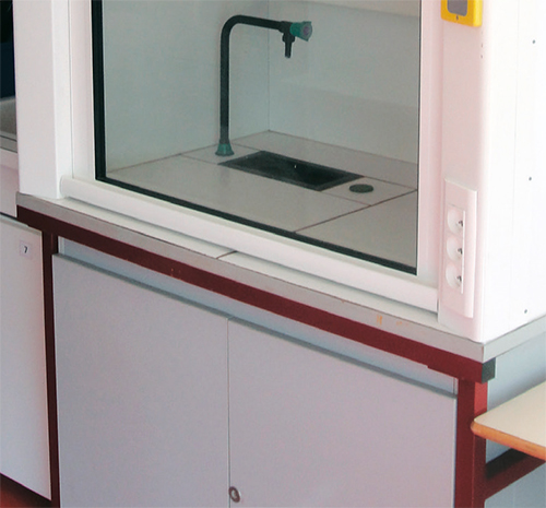 Paillasse humide pour sorbonne 1800 mm - Réf LV 3991883 - BIOLAB_0