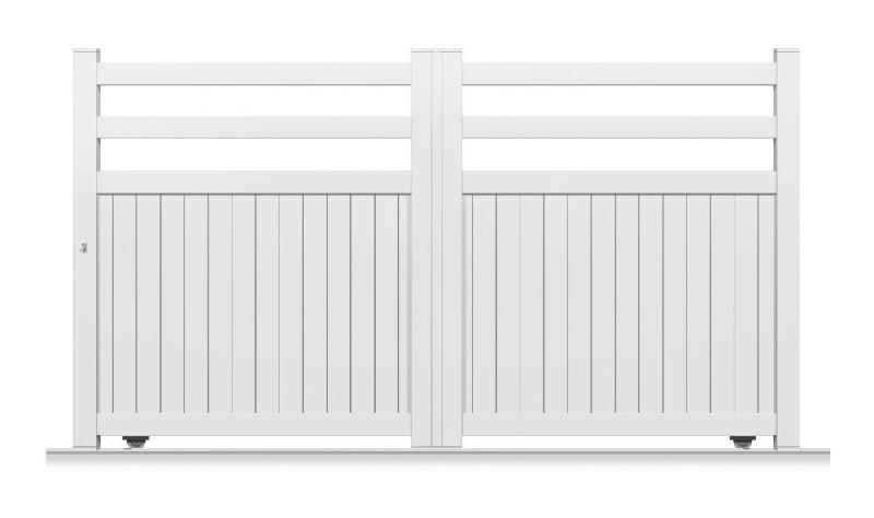 Portail coulissant aluminium OPC-208 - dimensions et coloris au choix_0