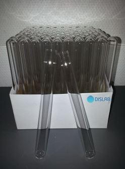 Tubes à essai en verre borosilicaté - AS612183 - capacité 30ml - Ø 18mm - longueur 180mm_0