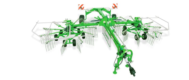 Z2-780 - Giro-andaineurs traînés à 2 rotors Samasz - Largeur de travail 7,20 à 7,60 m_0
