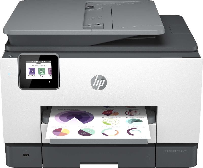 HP OfficeJet Pro 9022e - Imprimante jet d'encre A4, 4800 x 1200 DPI, 24 ppm, Wifi, recto-verso automatique, bac 500 feuilles_0