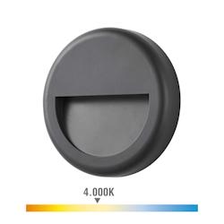 Applique Led 6W 70Lm 4000K Light Dia Ip65 Ø14X2,8Cm Round Edm - 8425998321548_0
