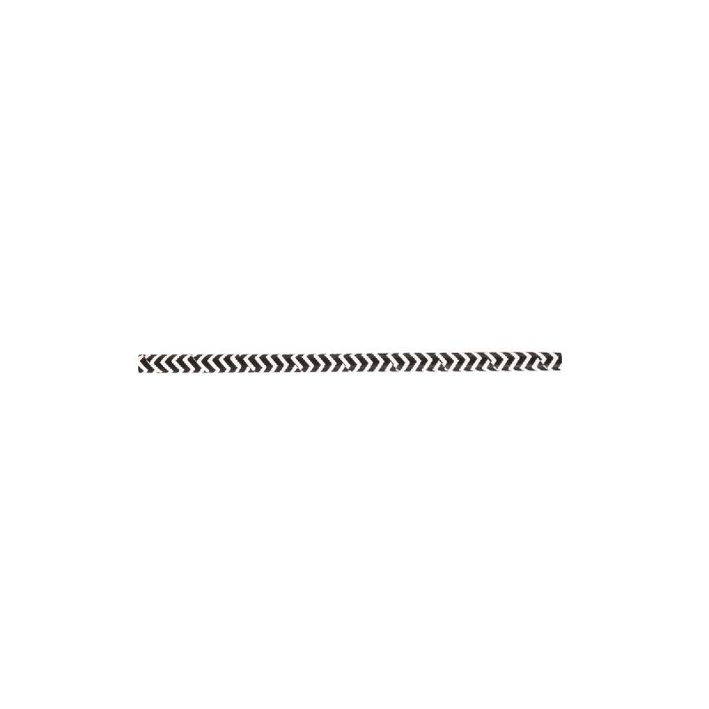 Betik Ecoline – 6000 unités – Paille droite papier noir et blanc motif vagues – Ø 6 mm x H 20 cm - multicolore en carton 1010423_0