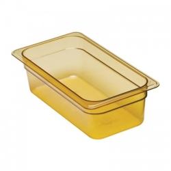 Cambro Bac GN 1/3 résistant à la chaleur 100mm. Idéal pour les micro-ondes, les appareils à vapeur et les - 0099511328369_0