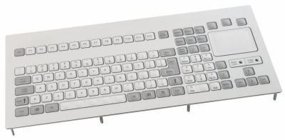 Clavier touchpad industriel à encastrer 106 touches IP65 USB ES - Référence: KBSP106F34USB_0