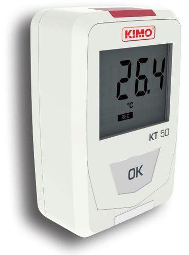 Enregistreur de température avec affichage 1 ligne, -40 à +70°c +-0.4°c, nf en 12830 - KIMKT50_0
