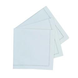 FHC evolupack FHC - 100Pcs - Serviette de table coton blanc  400x395mm - blanc textile 210SVCC40WH_0