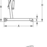 Grue d'atelier pliante 1 tonne DRAKKAR - 11578445_0