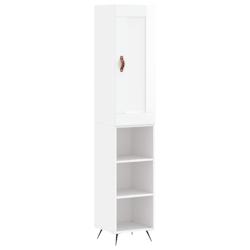 Helloshop26 - Buffet bahut commode armoire meuble de rangement organisateur cuisine salle de séjour salon haut brillant 34,5 x 34 x 02_0032892 - 3000_0
