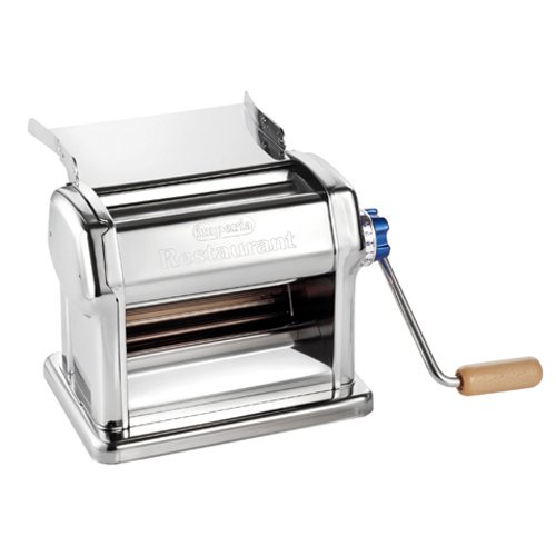 Machine à pâte manuelle professionnelle Imperia - Fabriquée en Italie - Réglage 0 à 5 mm - Débit 12kg/h_0