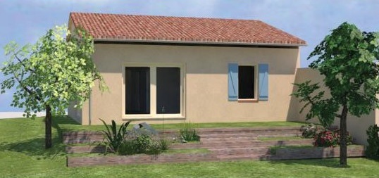 Maison 2 chambres - constructions modulaires de 61 m² habitable_0