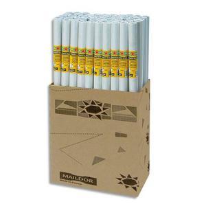 Maildor rouleau de papier kraft 60g blanc - dimensions : h1 x l10 métres_0