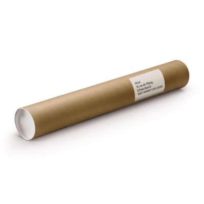 Tubes D'Expédition Carrés 45x11x11 Cm - Lot De 5 Pour Posters Ou Plans