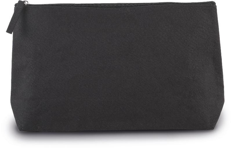 Trousse de toilette en coton laminé - Réf: KI0727 - Kimood_0