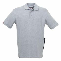 U-Power - Polo manches courtes Slim gris clair GAP Gris Clair Taille L - L 8033546350133_0