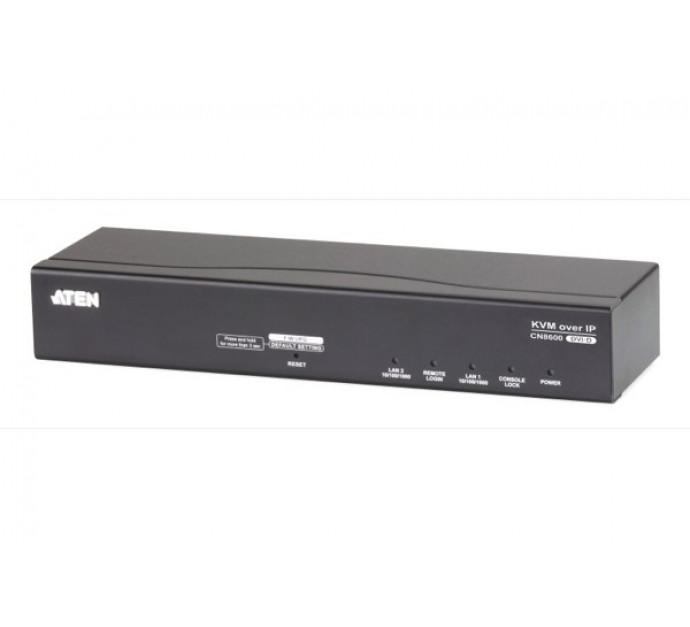 Aten CN8600 - Accès à distance KVM sur IP DVI/USB/RS232 avec support virtuel et double alimentation_0