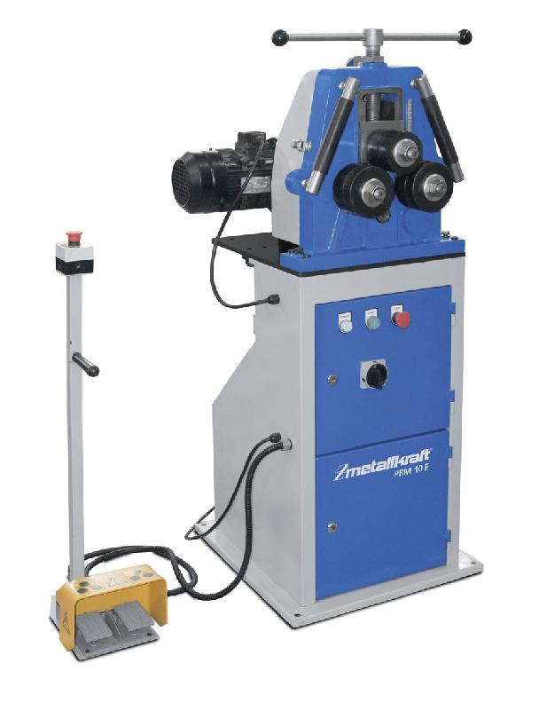 Cintreuse à 3 galets électrique avec 2 galets motorisés positionnement horizontal vertical 1,1 kW 230V Metallkraft PRM10E 1X230V_0