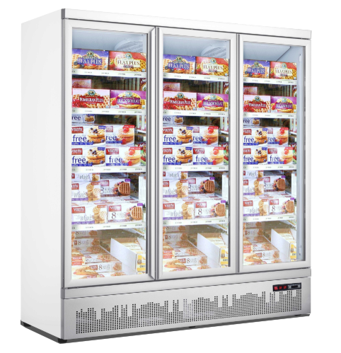 Congélateur 3 portes en verre - 1450 litres - Température -18 à -22°C - PROMOSHOP_0