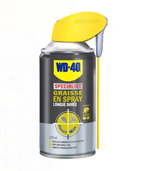 Graisse WD-40 Specialist 250 ml - Formule gel longue durée anticorrosion, résistante à l'eau et aux pressions élevées_0