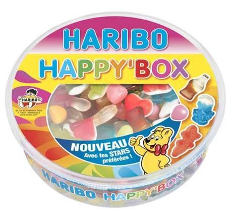 HAPPY BOX BOÎTE 600 G HARIBO
