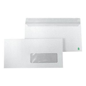 Enveloppe carrée (blanche) (155 x 155 mm) - 120 grammes avec fermeture à  bande - 500