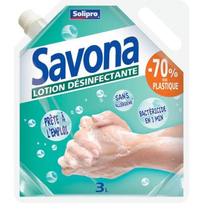 Lotion désinfectante Solipro Savona 3 L_0