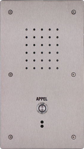 Poste cellule audio Full IP/SIP avec 1 bouton d'appel idéal pour pénitentiaire - XE-1B-CELL_0