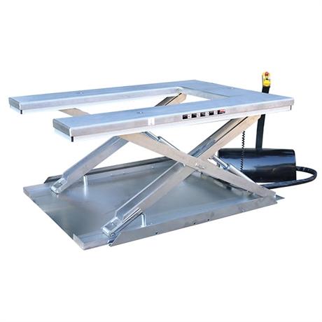 Table élévatrice électrique inox plateau en U 600 kg_0