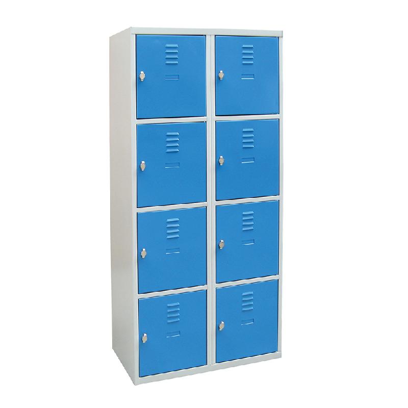 ARMOIRE AVEC CASIERS DE RANGEMENT POUR EFFETS PERSONNELS