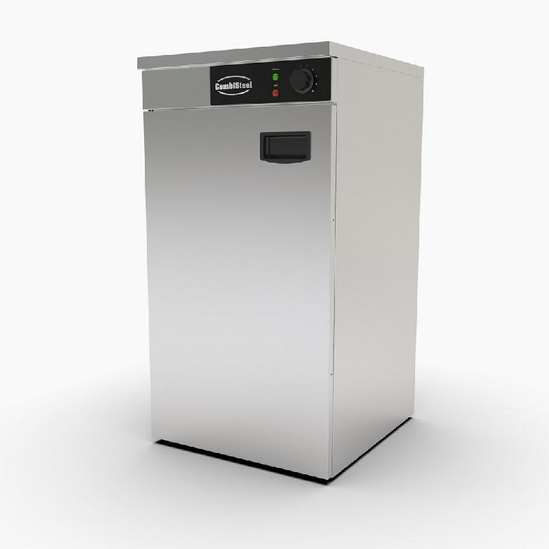 Armoire chauffante professionnelle 1 porte - 45 à 60 assiettes de 32 cm - 7518.0005_0