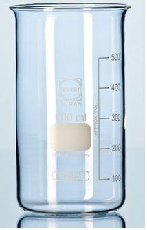 Bécher forme haute avec bec verseur - AS11736 - 250ml - diamètre 60mm - hauteur 120mm_0