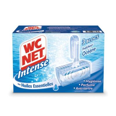 Blocs WC nettoyants détartrants WC Net intense parfum océan, lot de 3_0