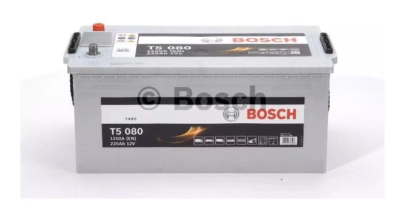 Batterie poids lourd Bosch 12V 225Ah 1150A - Réf 0092T50800 - Start & Stop non inclus_0