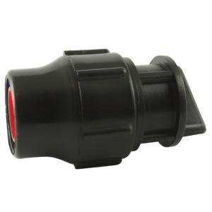 Bouchon fin de ligne en polypropylène PN6 - rapide pour arrosage et système goutte à goutte - tube PE BD - réf. : 5539_0