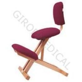 CHAISE ERGONOMIQUE PLIABLE AVEC DOSSIER ECOPOSTURAL S2105