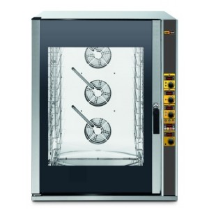 Four pâtissier électrique digital Baker Chef 10 - Air pulsé, 10 niveaux, puissance 12,4 kW_0